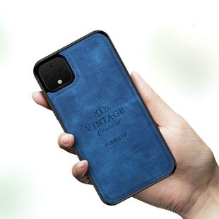 For Google Pixel 4 XL PINWUYO Zun Series PC + TPU + Skin Patch Waterproof Anti-fall All-inclusive Protective Shell(Blue)