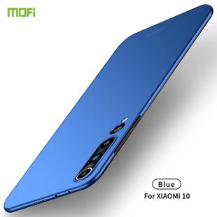 For Xiaomi Mi 10 MOFI Frosted PC Ultra-thin Hard Case(Blue)