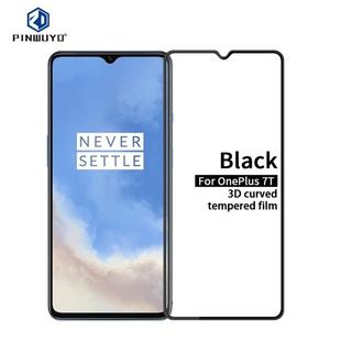 For OnePlus 7T PINWUYO 9H 3D Curved Full Screen Explosion-proof Tempered Glass Film(Black)