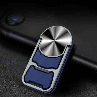 Car Desktop Stand Magnetic Rotating Metal Holder with Beer Opener(Blue)