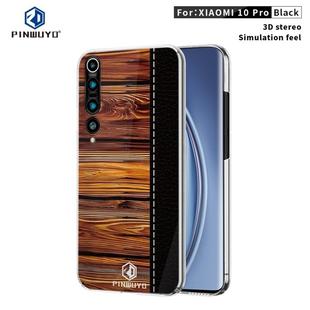 For Xiaomi Mi 10 Pro PINWUYO Pindun Series Slim 3D Flashing All-inclusive PC Case(Black)