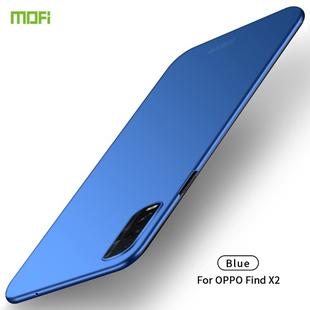 For OPPO Find X2 MOFI Frosted PC Ultra-thin Hard Case(Blue)