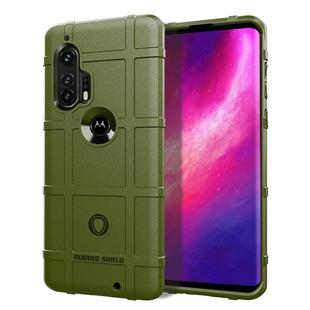 For Moto Edge Plus Full Coverage Shockproof TPU Case(Army Green)