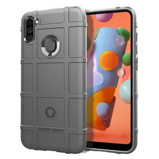 For Galaxy A11  Full Coverage Shockproof TPU Case(Grey)