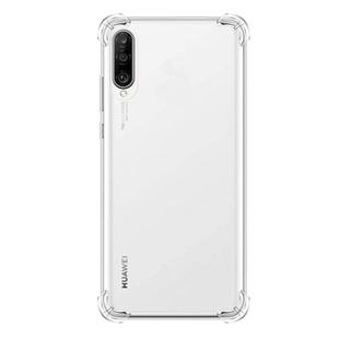 For Huawei Enjoy 10e Four-Corner Anti-Drop Ultra-Thin Transparent TPU Phone Case(Transparent)