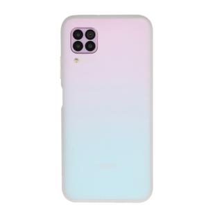 For Huawei Nova 6 SE / P40 Lite / Nova 7i Frosted Candy-Colored Ultra-thin TPU Phone Case(White)