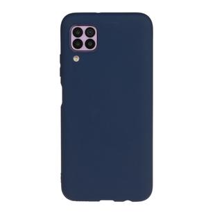For Huawei Nova 6 SE / P40 Lite / Nova 7i Frosted Candy-Colored Ultra-thin TPU Phone Case(Blue)