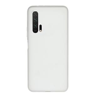 For Huawei Nova 6 Frosted Candy-Colored Ultra-thin TPU Phone Case(White)