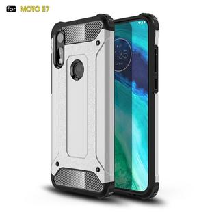 For Motorola Moto E 2020 Magic Armor TPU + PC Combination Case(Silver)