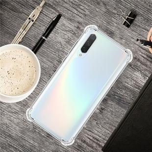 For OPPO Realme X50 (5G) Four-Corner Anti-Drop Ultra-Thin Transparent TPU Phone Case(Transparent)