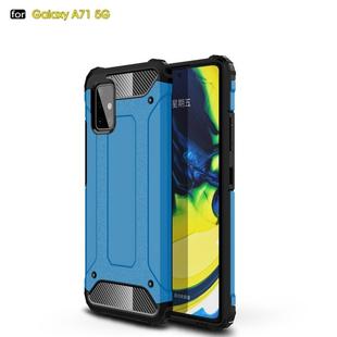 For Galaxy A71 5G Magic Armor TPU + PC Combination Case(Blue)
