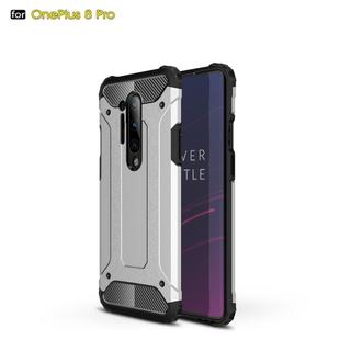 For OnePlus 8 Pro Magic Armor TPU + PC Combination Case(Silver)