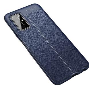 For Huawei Honor 30S Litchi Texture TPU Shockproof Case(Navy Blue)