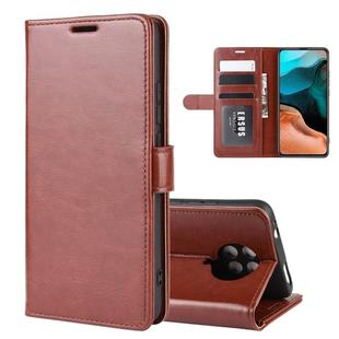 For Xiaomi Redmi K30 Pro R64 Texture Single Horizontal Flip Protective Case with Holder & Card Slots & Wallet& Photo Frame(Brown)