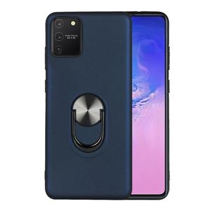 For Galaxy S10 Lite & A91 & M80s 360 Rotary Multifunctional Stent PC+TPU Case with Magnetic Invisible Holder(Navy Blue)