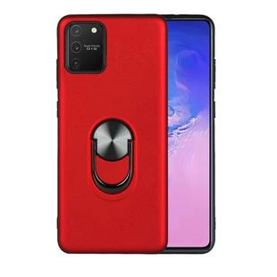 For Galaxy S10 Lite & A91 & M80s 360 Rotary Multifunctional Stent PC+TPU Case with Magnetic Invisible Holder(Red)