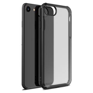 For iPhone SE 2022 / SE 2020 Four-corner Shockproof TPU + PC Protective Case(Black)