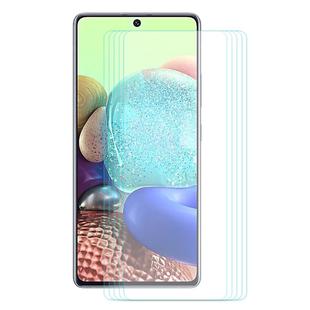 For Galaxy A71 5 PCS ENKAY Hat-prince 0.26mm 9H 2.5D Curved Edge Tempered Glass Film