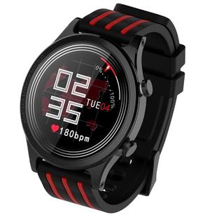 E5 1.28inch IPS Color Screen Smart Watch IP68 Waterproof,Support Call Reminder/Heart Rate Monitoring/Blood Pressure Monitoring/Sleep Monitoring(Red)