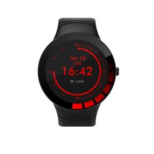 E3 1.28inch IPS Color Screen Smart Watch IP68 Waterproof,Support Call Reminder/Heart Rate Monitoring/Blood Pressure Monitoring/Sleep Monitoring(Black)