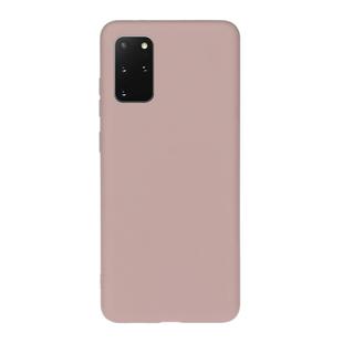 For Galaxy S20 Plus Solid Color Frosted TPU  Phone Case(Pink)