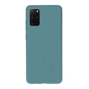 For Galaxy S20 Plus Solid Color Frosted TPU  Phone Case(Light Blue)