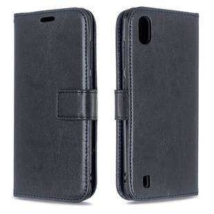 For ZTE Blade A7 2019 Crazy Horse Texture Horizontal Flip Leather Case with Holder & Card Slots & Wallet & Photo Frame(Black)