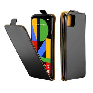 For Google Pixel 4 XL Business Style Vertical Flip TPU Leather Case  with Card Slot(Black)