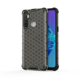 For OPPO Realme 5i  Shockproof Honeycomb PC + TPU Case(Grey)