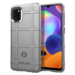For Galaxy A31 Full Coverage Shockproof TPU Case(Grey)