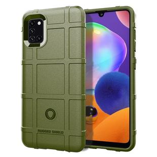 For Galaxy A31 Full Coverage Shockproof TPU Case(Army Green)