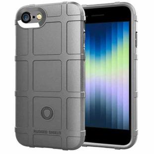 For iPhone SE 2022 / SE 2020 Full Coverage Shockproof TPU Case(Grey)