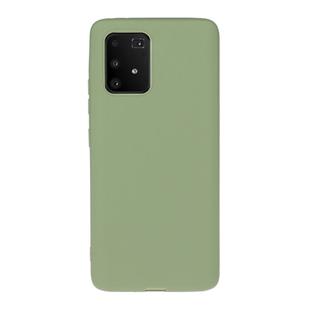 For Galaxy M80S/A91/S10 Lite Solid Color Frosted TPU  Phone Case(Green)
