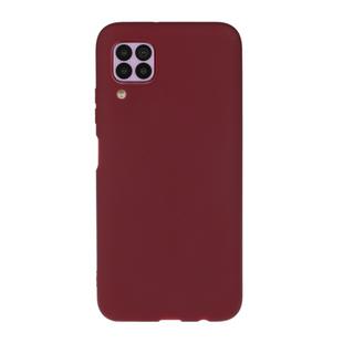 For Huawei Nova 6SE/P40 Lite/Nova 7i Solid Color Frosted TPU  Phone Case(Red)