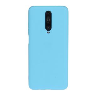 For Xiaomi Redmi K30 Solid Color Frosted TPU  Phone Case(Sky Blue)