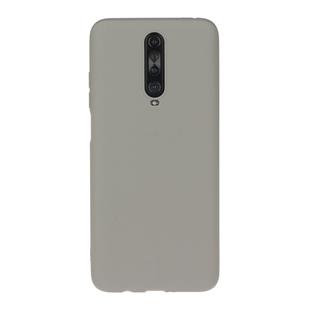 For Xiaomi Redmi K30 Solid Color Frosted TPU  Phone Case(Gray)