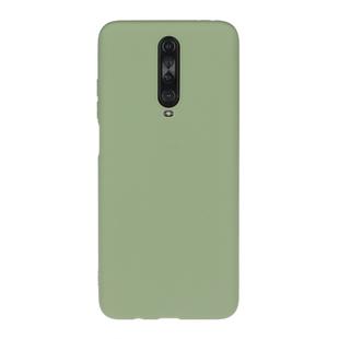 For Xiaomi Redmi K30 Solid Color Frosted TPU  Phone Case(Green)