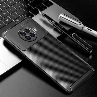 For Oppo Ace2 Carbon Fiber Texture Shockproof TPU Case(Black)