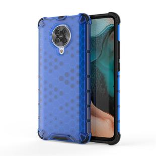 For Xiaomi Redmi K30 Pro Shockproof Honeycomb PC + TPU Case(Blue)