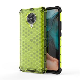 For Xiaomi Redmi K30 Pro Shockproof Honeycomb PC + TPU Case(Green)