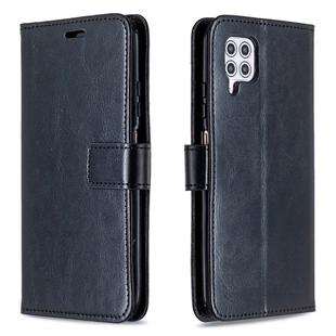 For Huawei P40 Lite Crazy Horse Texture Horizontal Flip Leather Case with Holder & Card Slots & Wallet & Photo Frame(Black)