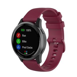 22mm For Huawei Watch GT2e GT2 46mm Silicone Watch Band(Wine Red)