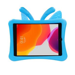 Butterfly Bracket Style EVA Children Shockproof Protective Case For iPad 10.2 2021 / 2020 / 2019 / 10.5(Blue)