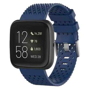 For Fitbit Versa / Versa 2 / Versa Lite 20mm Breathable Silicone Watch Band (Blue)