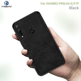 For Huawei Y7P/P40Lite E/Honor9C PINWUYO Zun Series PC + TPU + Skin Waterproof And Anti-fall All-inclusive Protective Shell(Black)