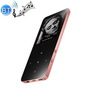 X2 1.8 inch Touch Screen Metal Bluetooth MP3 MP4 Hifi Sound Music Player 8GB(Rose Gold)