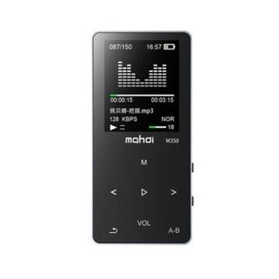 Mahdi Sports MP3 MP4 Music Player Mini Student Walkman with Screen Card Voice Recorder, Memory Size:8GB(Black)