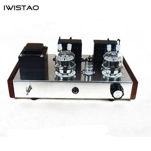 1W output HIFI Tube Earphone Amplifier, 2X8W 6N2 Drive FU19 Built 6.5mm Jack