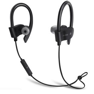 TOMNEW Sport Stereo Wireless Bluetooth Earphone with Microphone for Smartphone(Black)