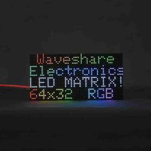 Waveshare RGB Full-color LED Matrix Panel, 2.5mm Pitch, 64x32 Pixels, Adjustable Brightness, 23707
